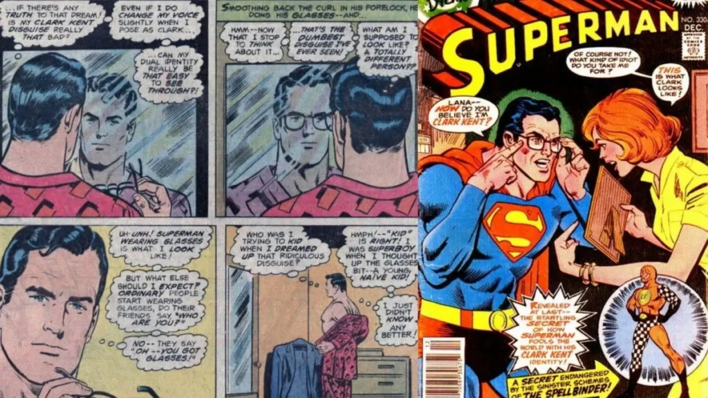 Superman visión que repara cosas