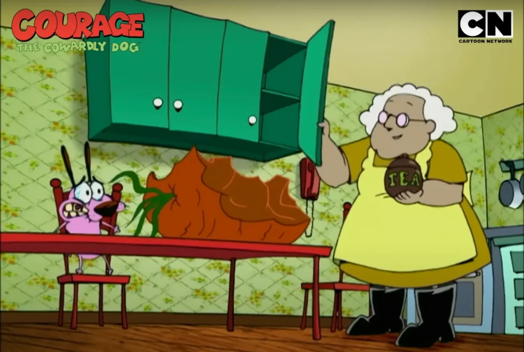 Coraje, el perro cobarde