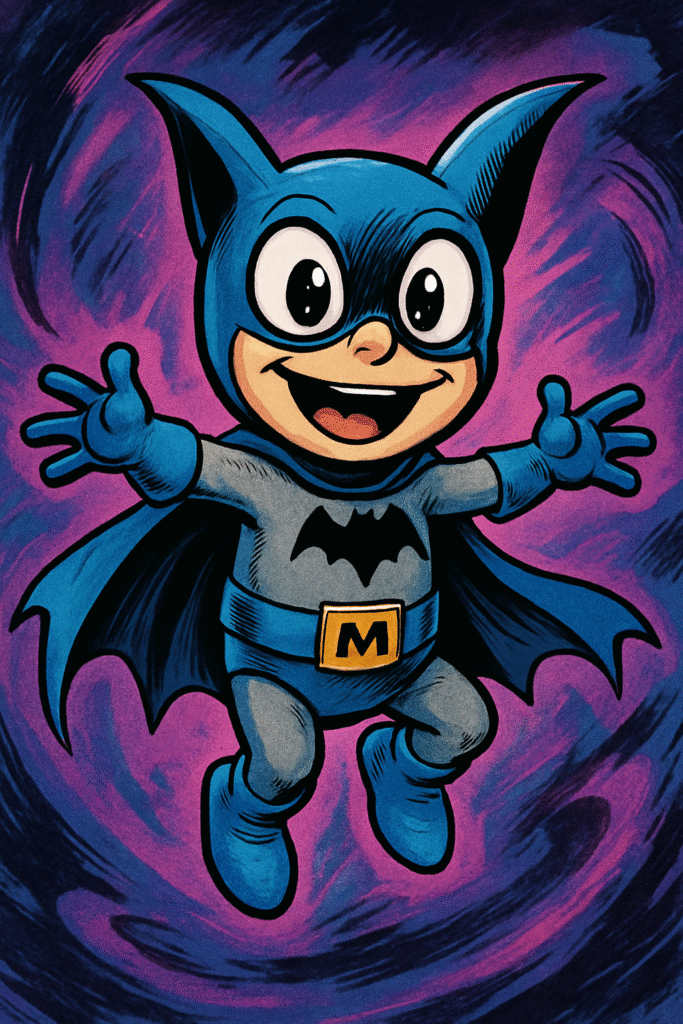 Bat-Mite puede deshacer la realidad... literalmente