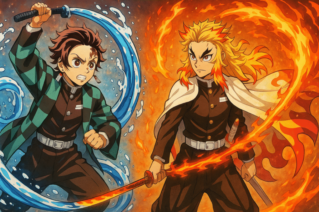 Respiración del Fuego vs Respiración del Sol