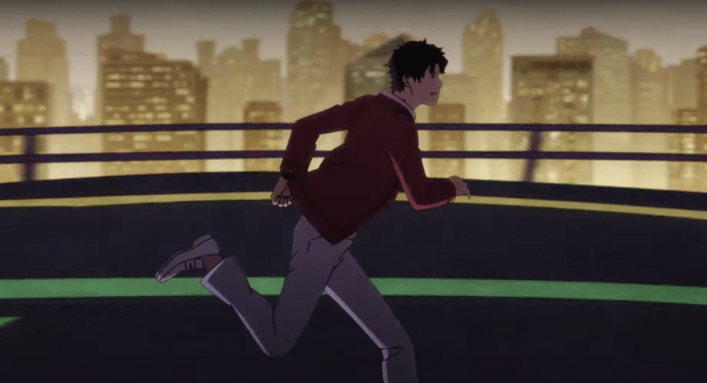 Lazarus: el anime más original y visual del 2025 3 Lázaro corre