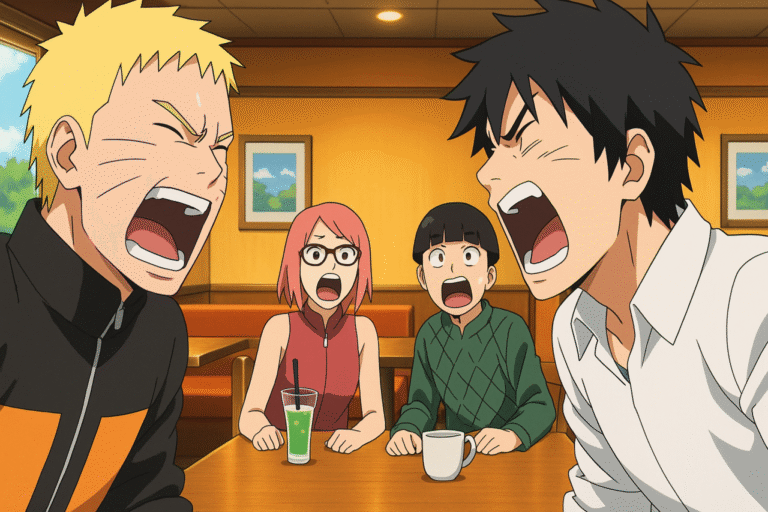 ¿Por qué gritan tanto los personajes de anime?