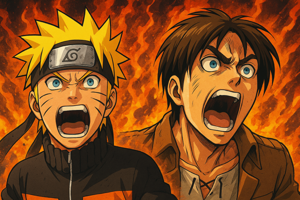 Por qué gritan tanto los personajes de anime