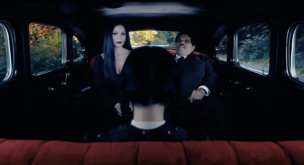 La estética original de los Addams