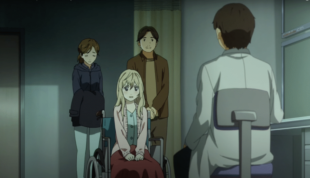 Las 5 muertes más trágicas del anime 5 Kaori Miyazono — Your Lie in April