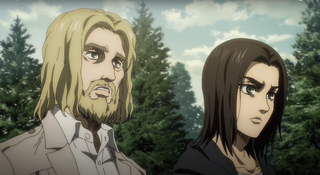 Zeke y Eren, tan distintos, tan llenos de heridas viejas