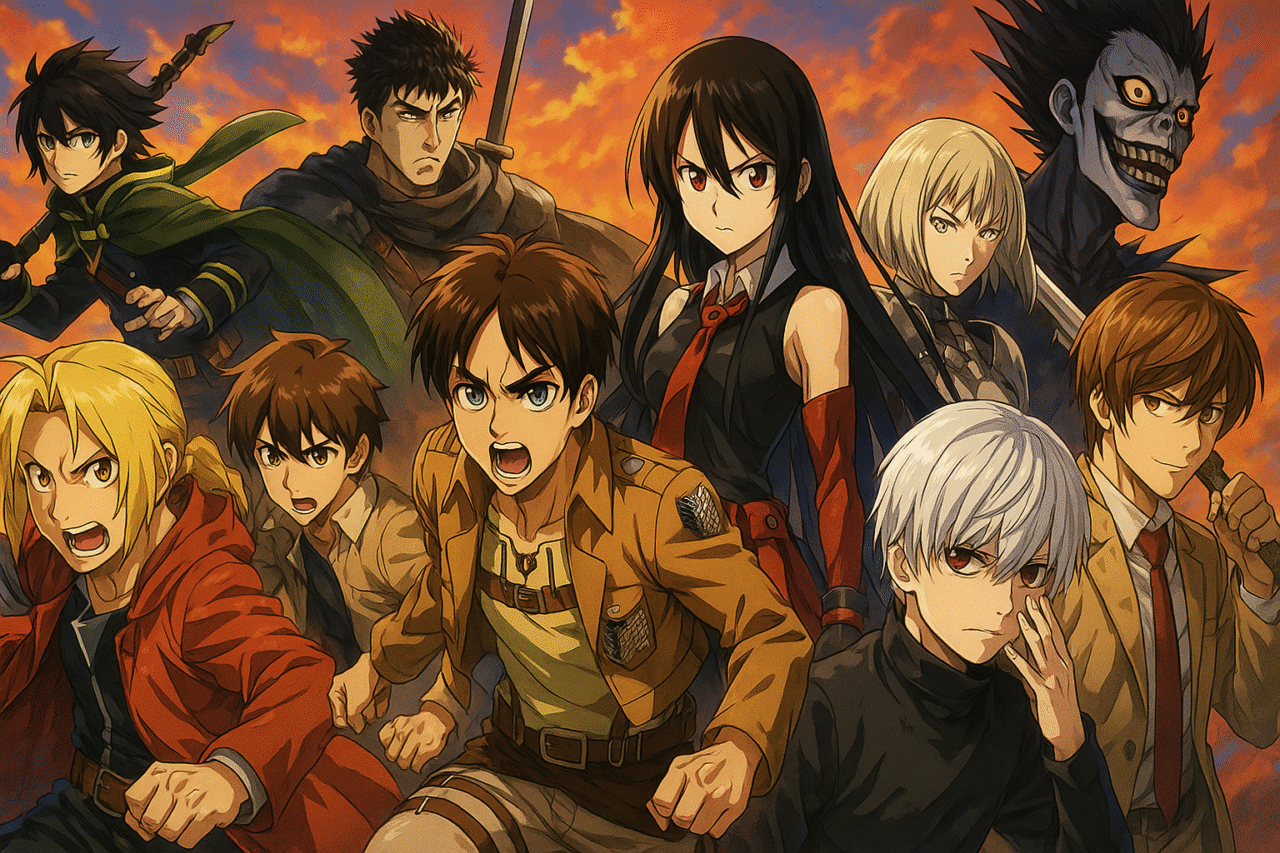 10 animes como Attack on Titan 1 10 animes como Attack on Titan