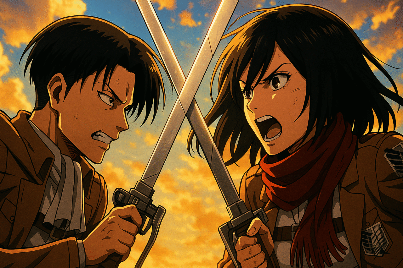 levi vs mikasa preview duelo titanes