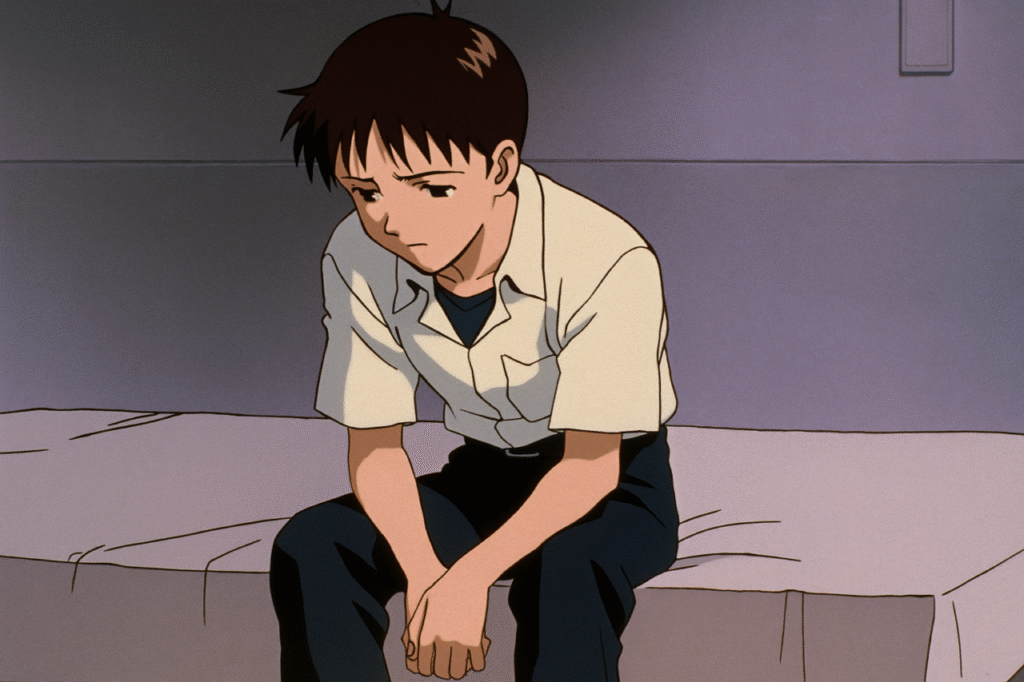 shinji ikari adolescente sin heroe