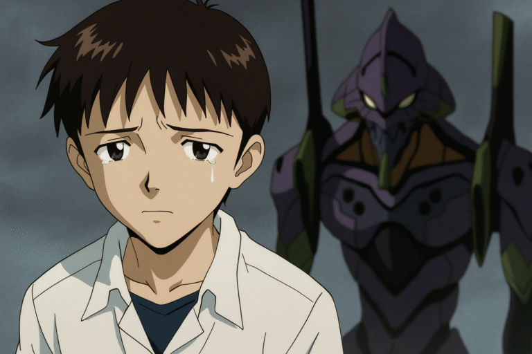Shinji de Evangelion es reflejo de la depresión de Anno