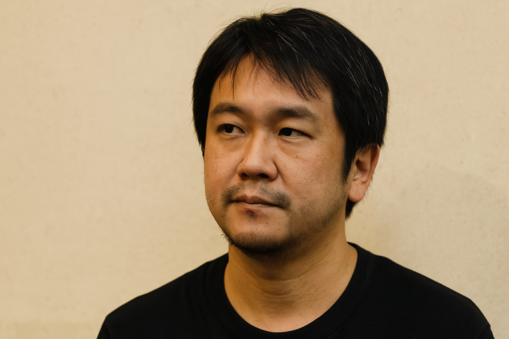 eiichiro oda dibujando escritorio one piece