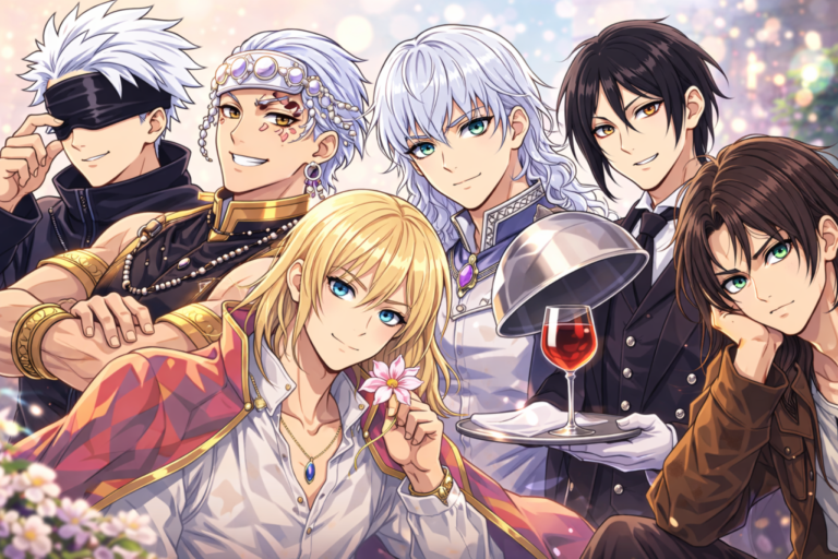 Los personajes de anime más guapos y por qué atraen