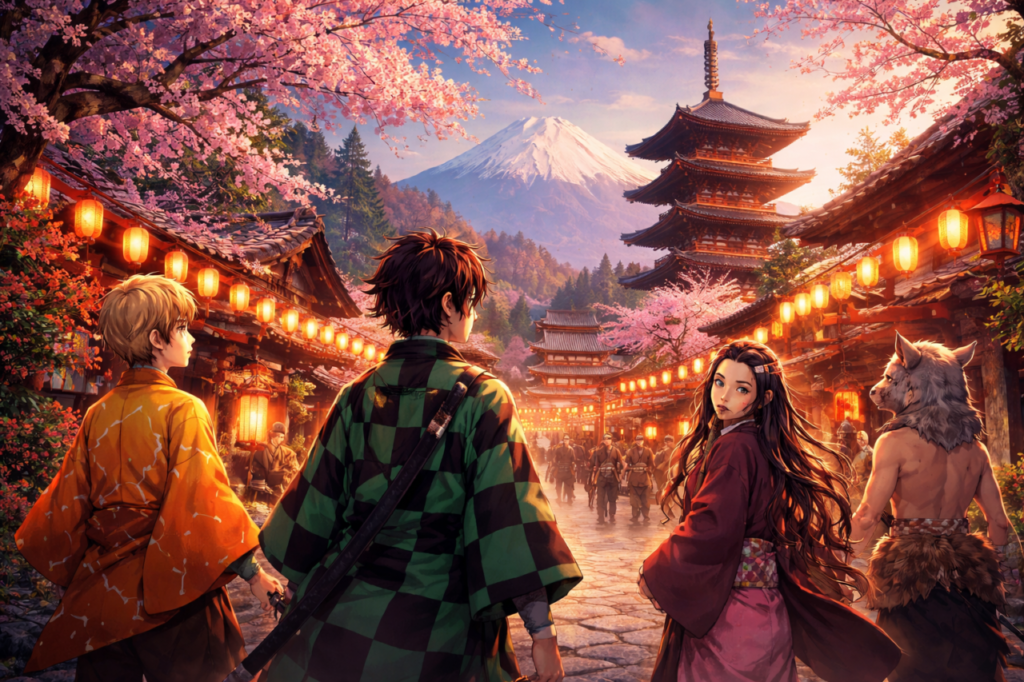 Demon Slayer se siente tan autentico