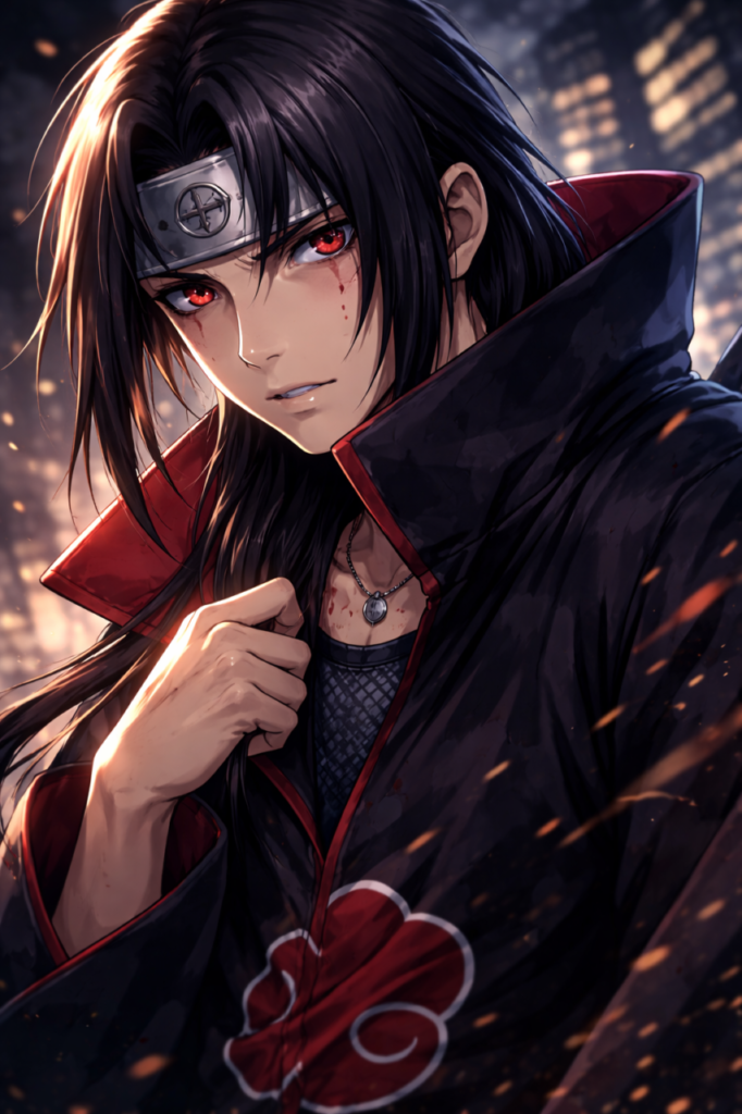 Itachi Uchiha – belleza silenciosa y culpa acumulada