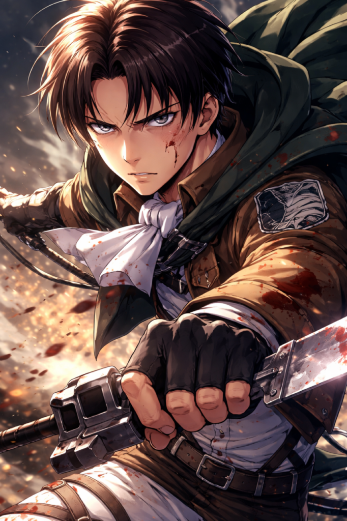 Levi Ackerman – el atractivo del autocontrol absoluto
