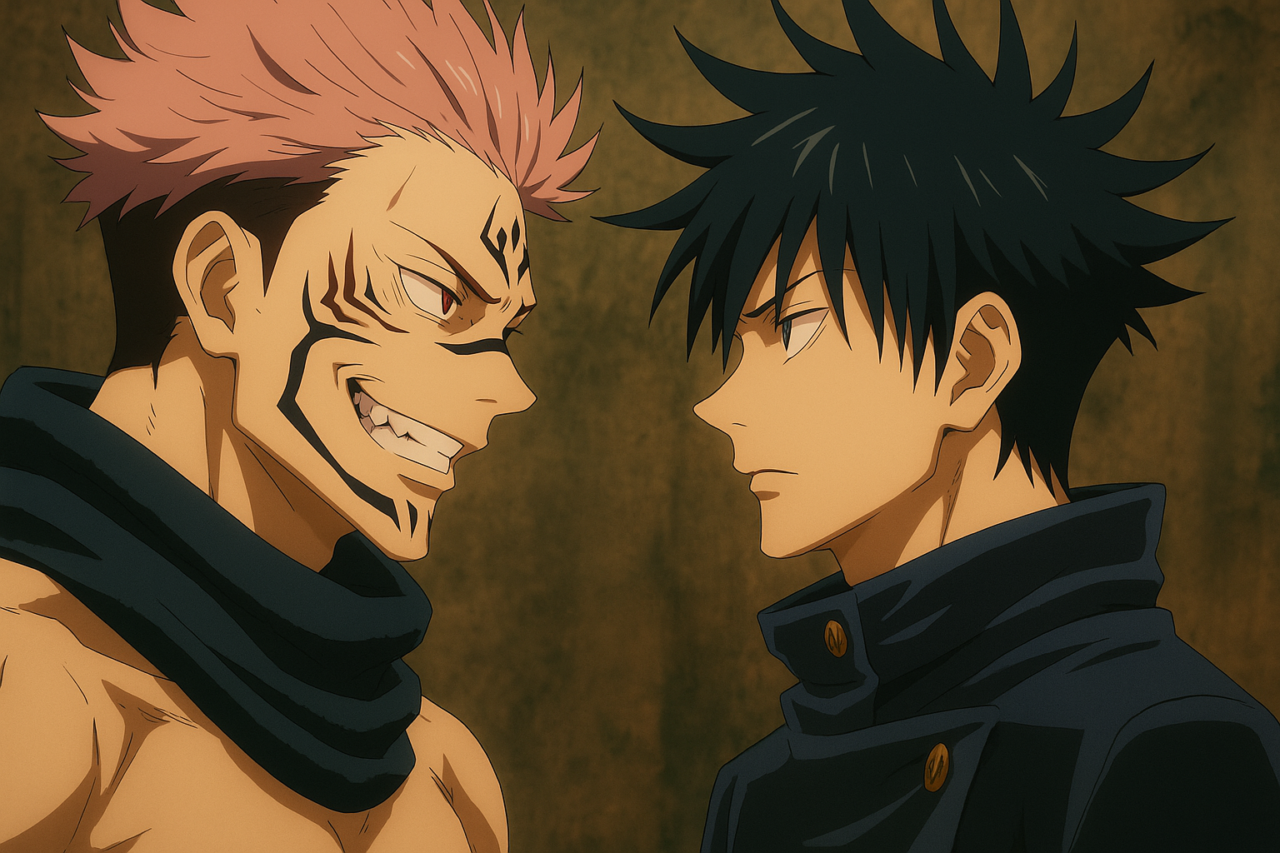 ryomen sukuna and megumi