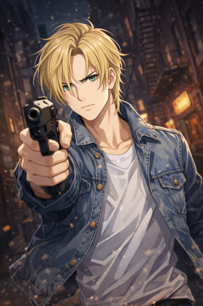 Ash Lynx Banana Fish