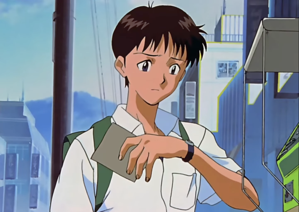 Neon Genesis Evangelion strange anime