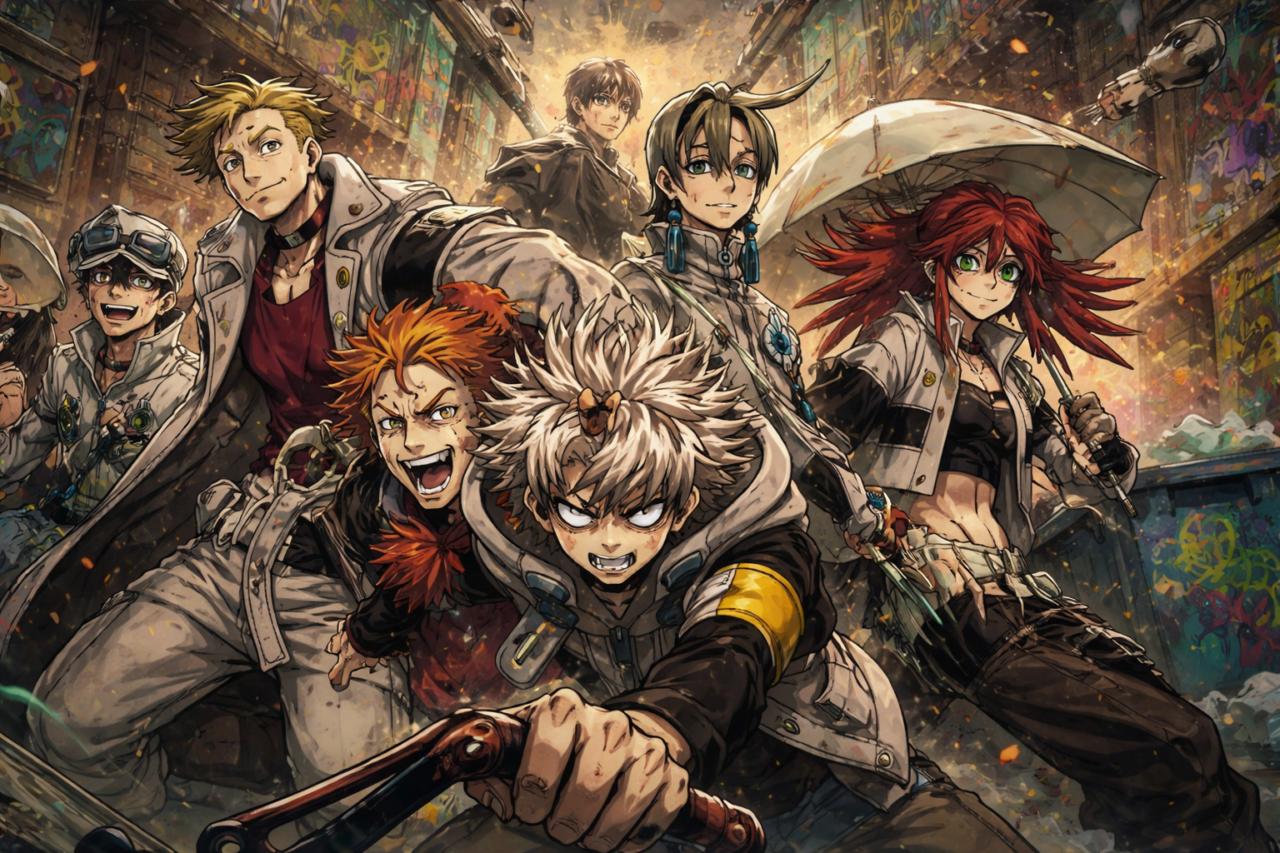 gachiakuta-cleaners-main-team-anime