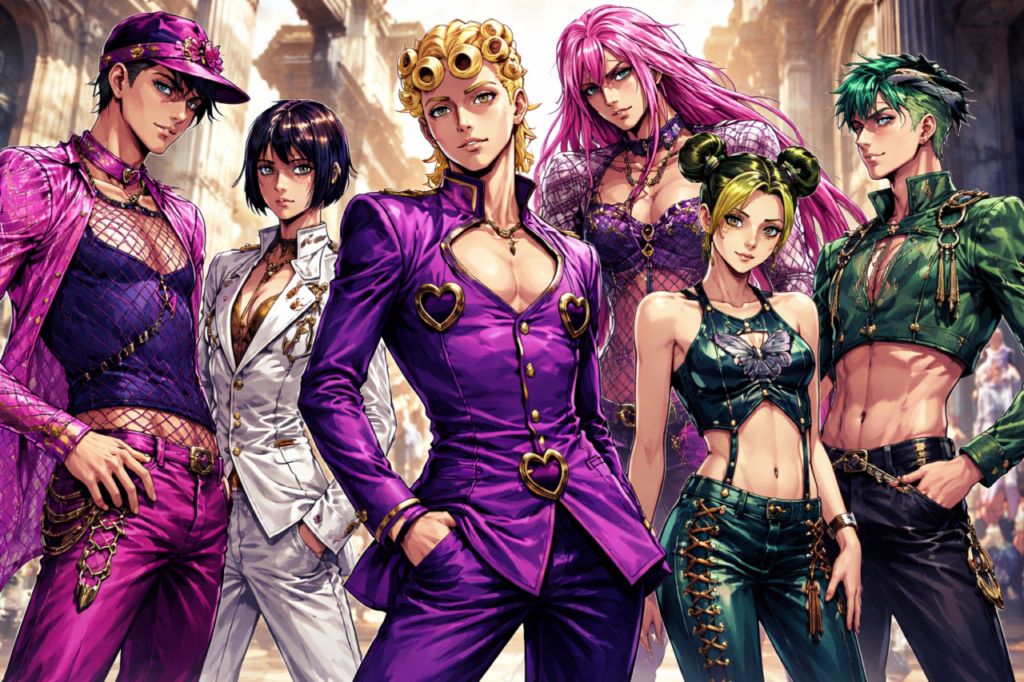 JoJo y su estética imposible: estilo, poses y obsesiones 3 moda musica y cultura Araki