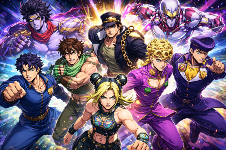 Orden correcto para ver JoJo’s Bizarre Adventure