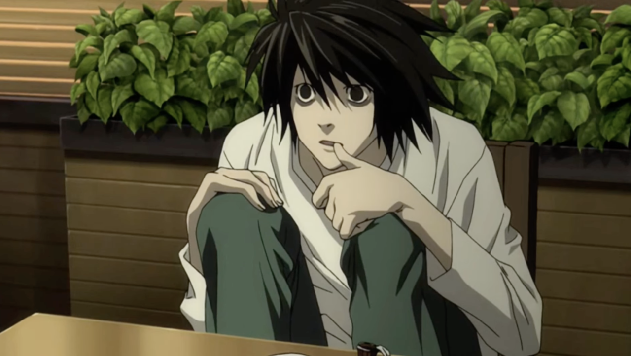 La postura extraña de L Lawliet en Death Note y lo que revela del personaje