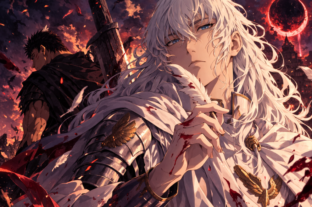 Top 10 personajes queer más memorables del anime 11 Griffith Berserk