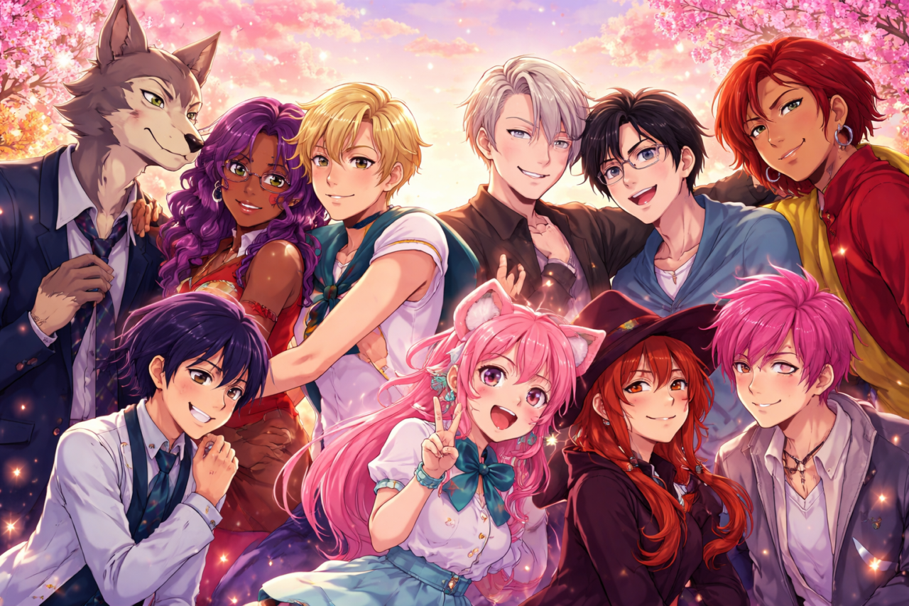 Top 10 personajes queer más memorables del anime 1 Top 10 personajes queer anime