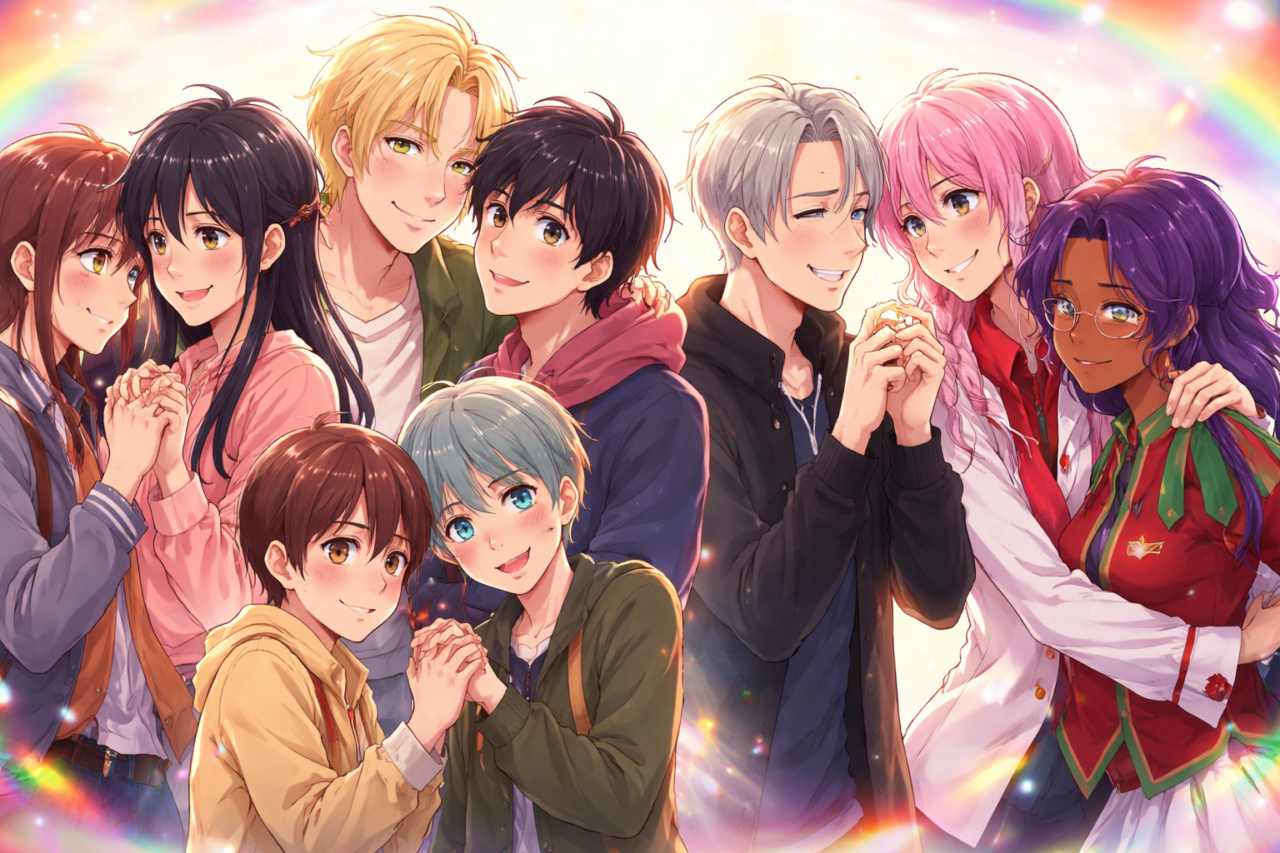 lgbt anime coming out