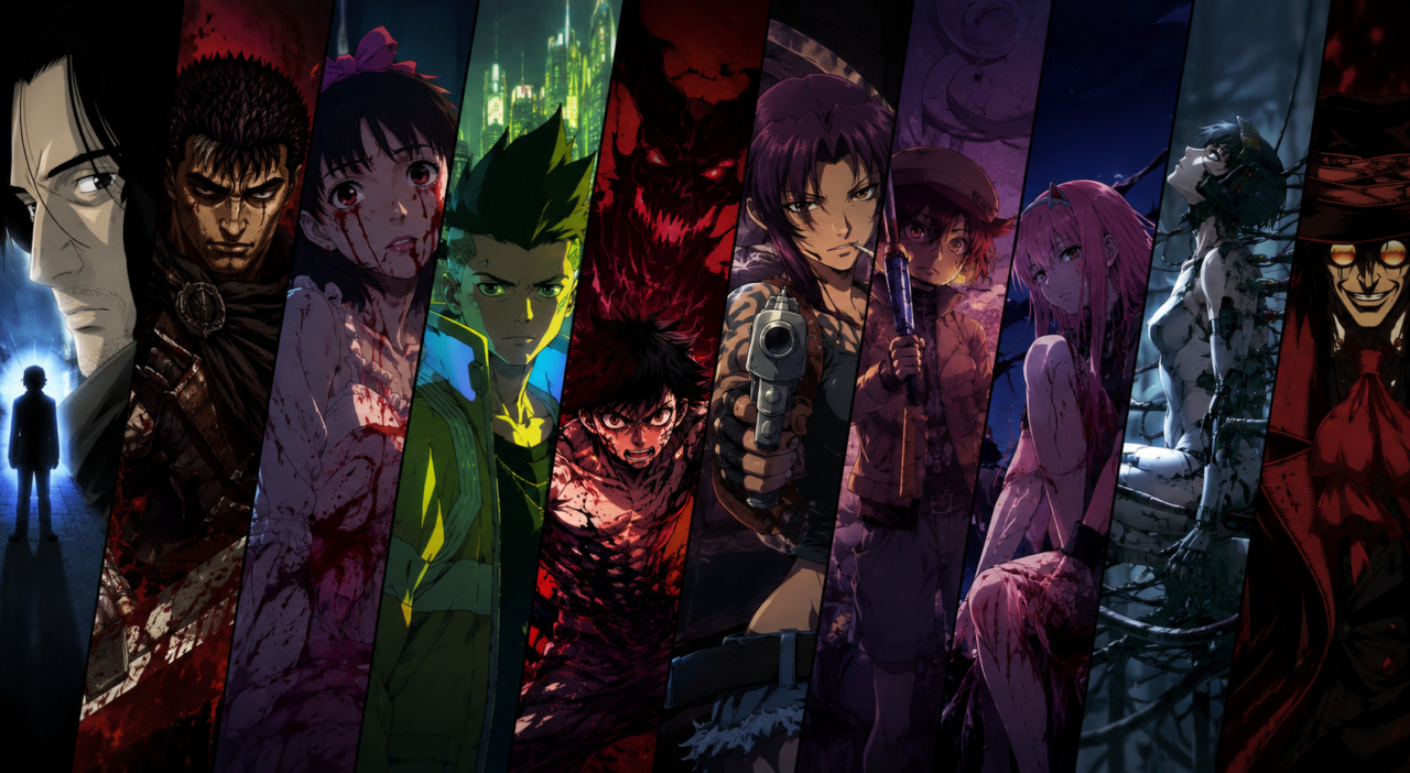 Top 10 animes 18