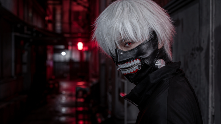 Cómo hacer la máscara de Kaneki para cosplay