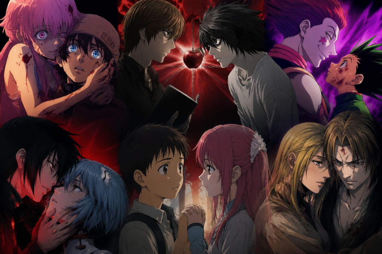relaciones mas extranas y memorables del anime