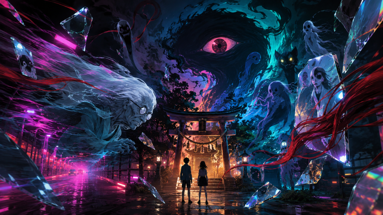 Dandadan: yokai, espíritus y poderes explicados 1 dandadan espiritus yokai origenes poderes cover