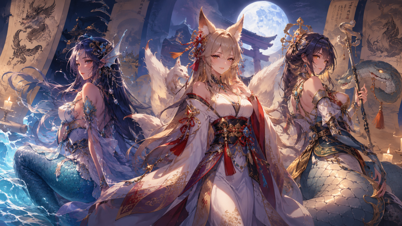 monster girls mythology folklore