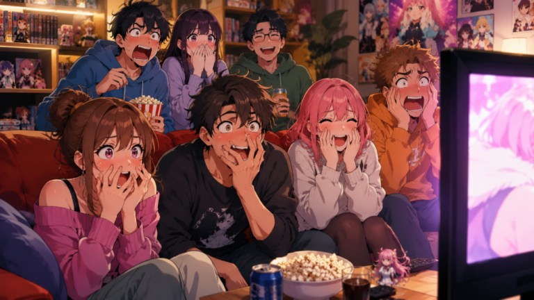 10 escenas de anime que hicieron sonrojar a todos