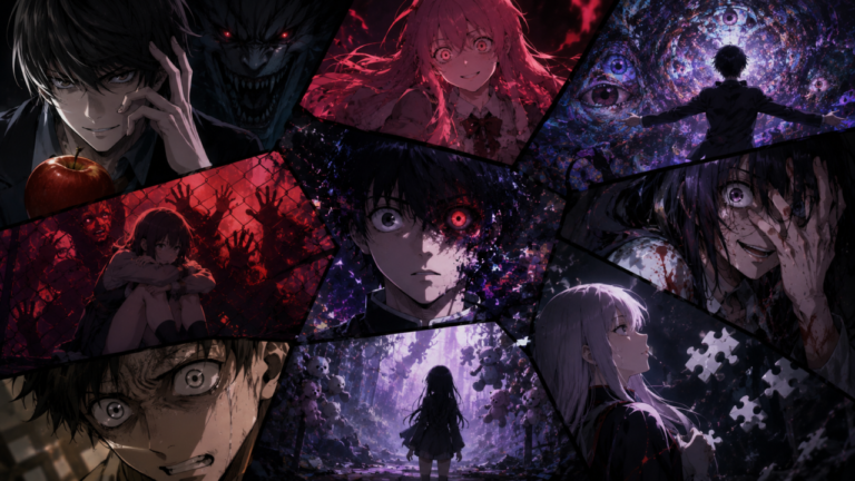 10 anime donde la cordura se rompe