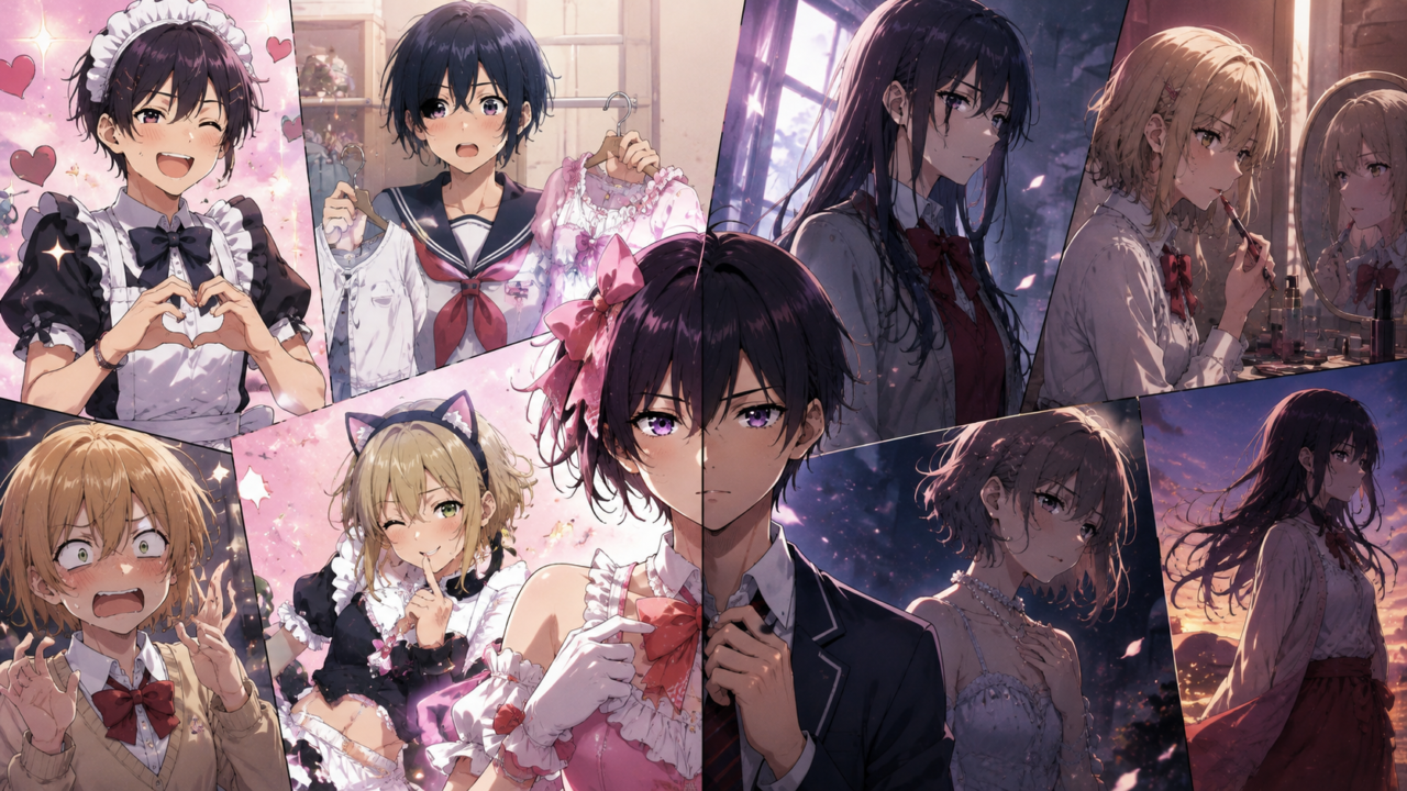 Crossdressing en anime