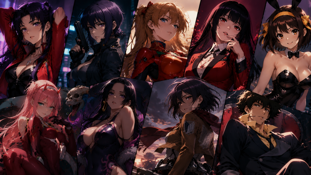 Personajes sensuales del anime