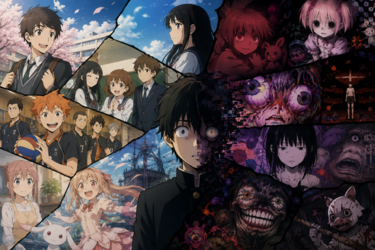 10 anime normales que se vuelven extraños